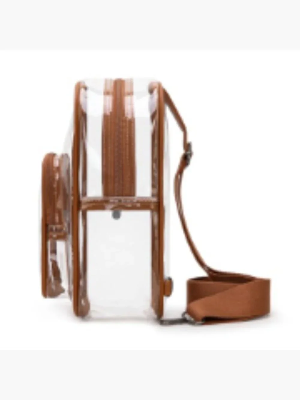 Clear Crossbody Sling Bag for Stadium Events Concerts Adjustable Strap